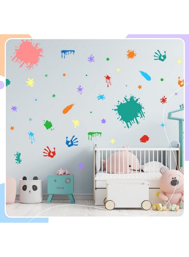 مارسبارك 10 قطع من إستنسل البقع والرش، إستنسل الأحذية، إستنسل الكتابة على الجدران، إستنسل فني يمكنك صنعه بنفسك للرسم على القماش الخشبي والورق والجدار الأرضي - Image 4