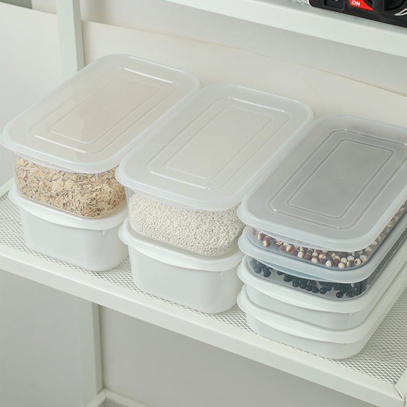 حاويات تخزين طعام بلاستيكية بأغطية، خالية من BPA، محكمة الإغلاق، آمنة للفريزر - Image 4