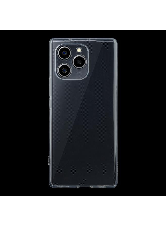 اس-توب جراب لهاتف Honor 60 SE، جراب هاتف TPU شفاف فائق النحافة 0.75 مم - Image 2