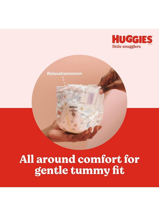 HUGGIES حفاضات أطفال ليتل سنجلرز مقاس 1 (814 رطلاً) 84 حفاضة لحديثي الولادة - Image 5