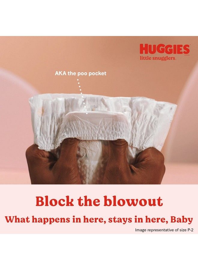 HUGGIES حفاضات أطفال ليتل سنجلرز مقاس 1 (814 رطلاً) 84 حفاضة لحديثي الولادة - Image 4