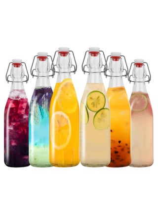 Clear 500ML Set of 6