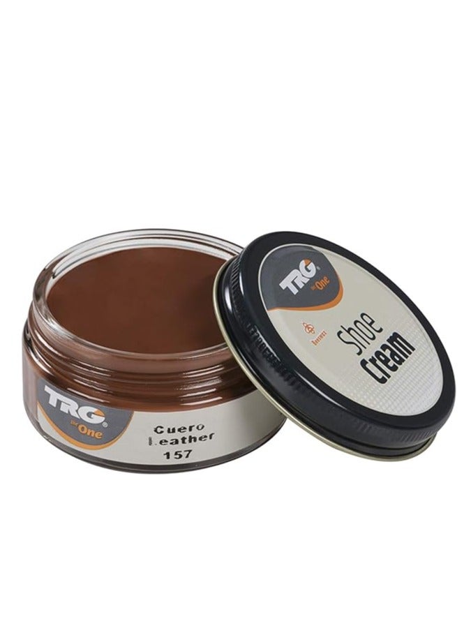 TRG Shoe Cream # 157 Leather 50ml - Image 1