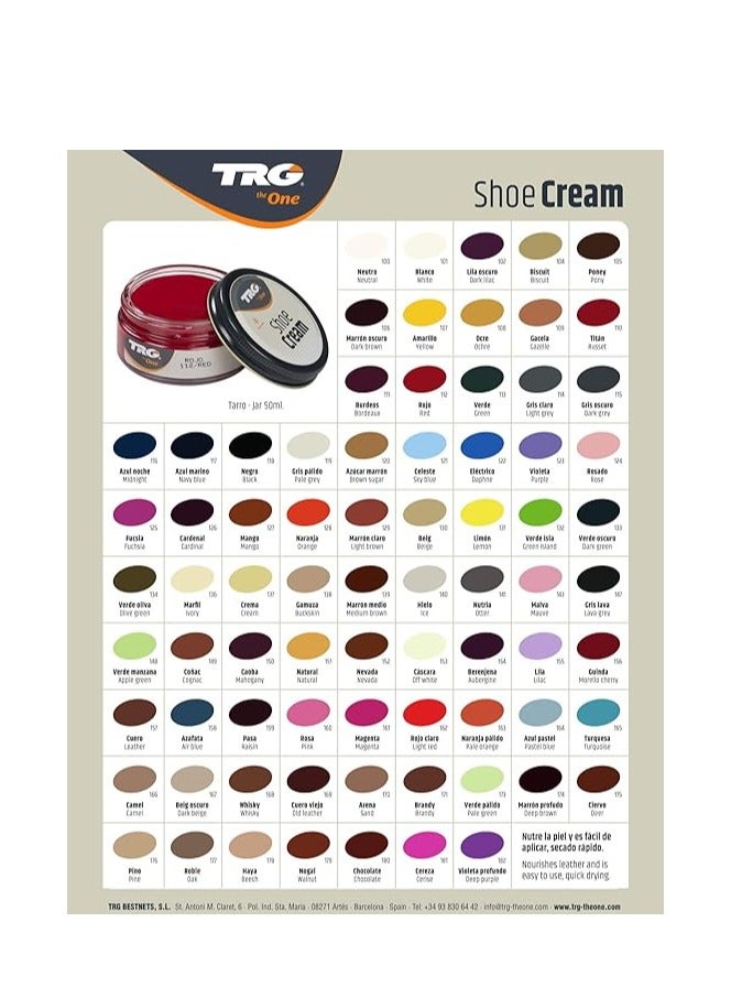 TRG Shoe Cream # 157 Leather 50ml - Image 3