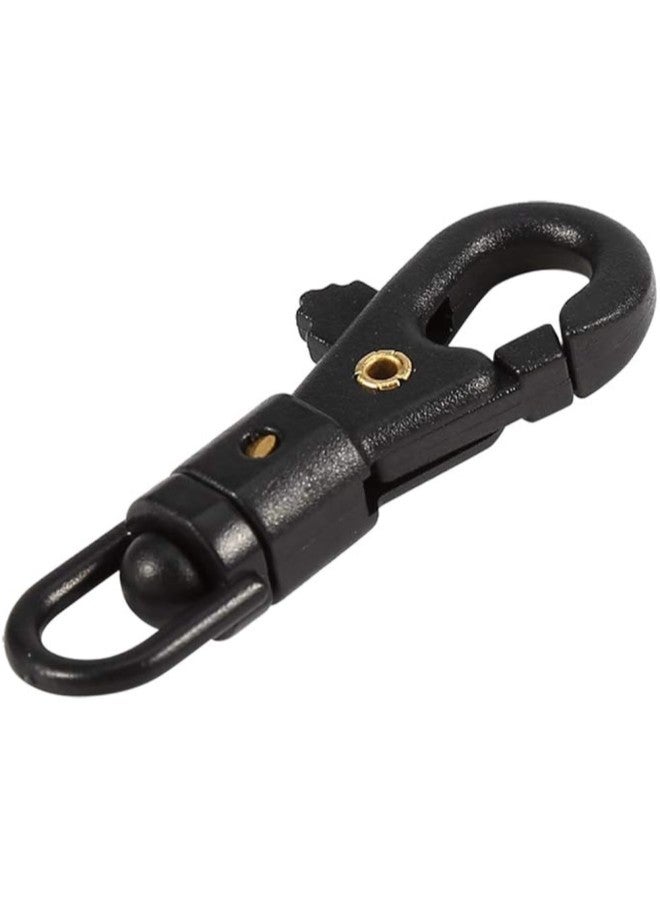 klarako Mini SF Carabiners - 5pcs/Lot Spring Snap Backpack Clasps Small Climbing Hanging Buckle, Metal EDC Keychain Carabiner Clip For Camping Bottle Hooks Paracord Rope Tactical Survival Gear 