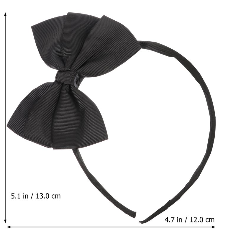 8Pcs Fashion And Novelty Handmade Cloth Headband Bowknot Hair Band Hair Accesories - Image 2