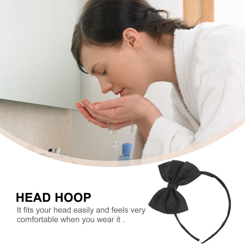 8Pcs Fashion And Novelty Handmade Cloth Headband Bowknot Hair Band Hair Accesories - Image 5
