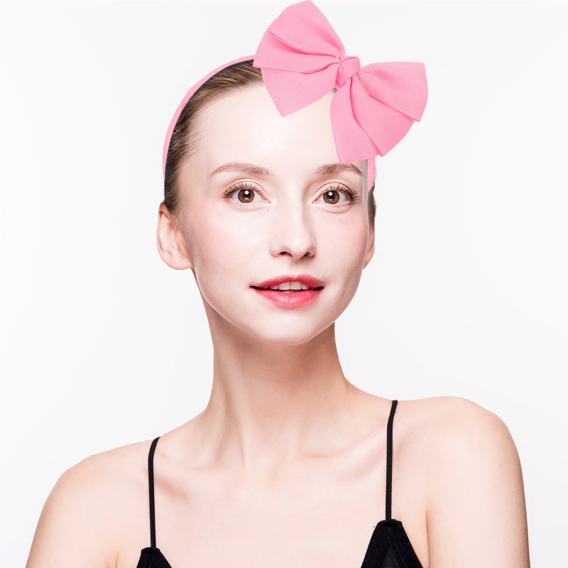 8Pcs Fashion And Novelty Handmade Cloth Headband Bowknot Hair Band Hair Accesories - Image 4
