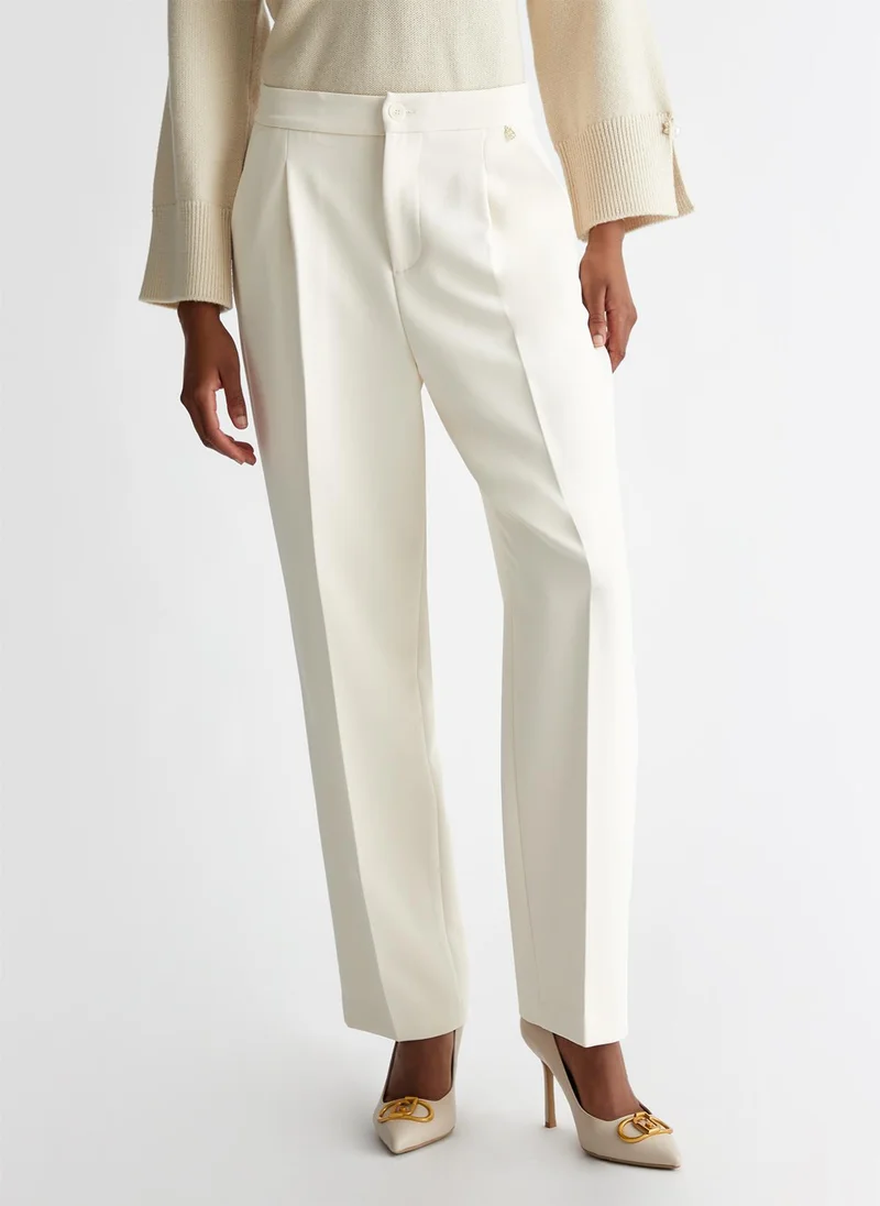 Liu Jo Stretch crepe trousers