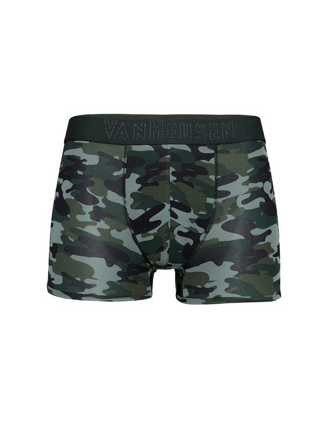 Van Heusen Van Heusen Men Breathable AIR Series Active Trunks - Polyamide Elastane - Swift Dry, 4-Way Stretch_40048_Olive_XL  - Image 4