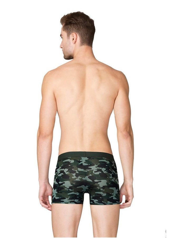 Van Heusen Van Heusen Men Breathable AIR Series Active Trunks - Polyamide Elastane - Swift Dry, 4-Way Stretch_40048_Olive_XL  - Image 3