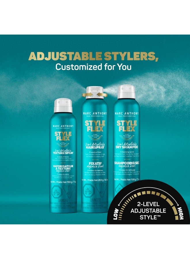 MARC ANTHONY - Marc Anthony Texture Spray for Women & Men, Style Flex 2-in-1 Adjustable Texturizing Spray - Low to High Volume Styling Spray for Defined, Thicker & Fuller-Looking Hair Style, 7 oz - Image 1