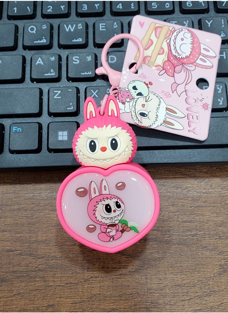 Generic Labubu keychain with internal light  - Image 2