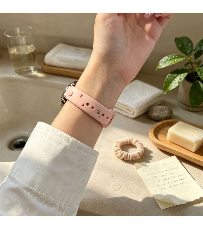 20mm Smartwatch Band For Men Women Soft Silicone Business Casual Sports Everyday Wear - Image 5