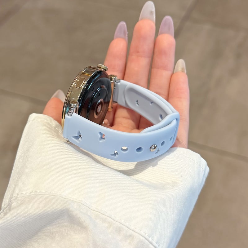 20mm Smartwatch Band For Men Women Soft Silicone Business Casual Sports Everyday Wear - Image 4