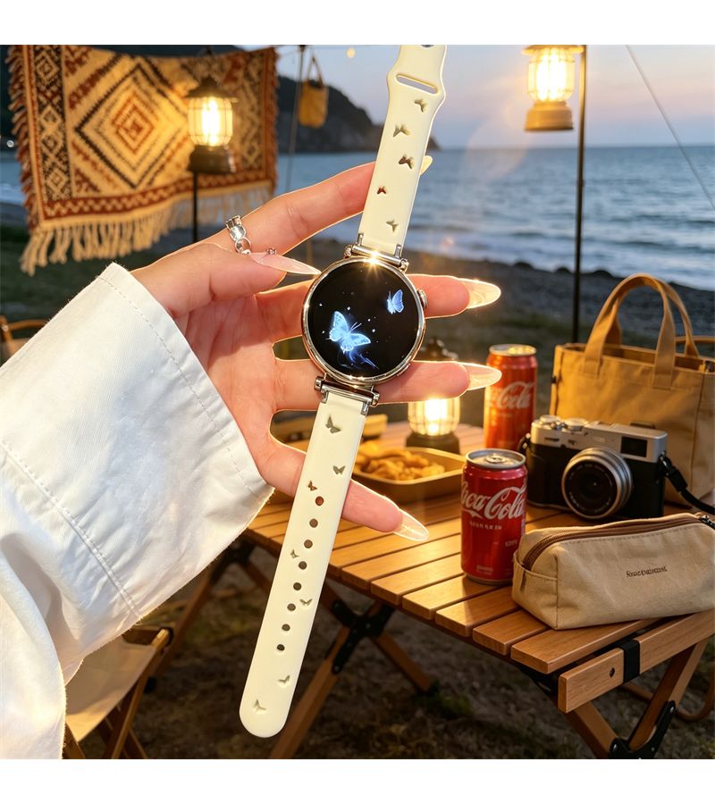 20mm Smartwatch Band For Men Women Soft Silicone Business Casual Sports Everyday Wear - Image 1