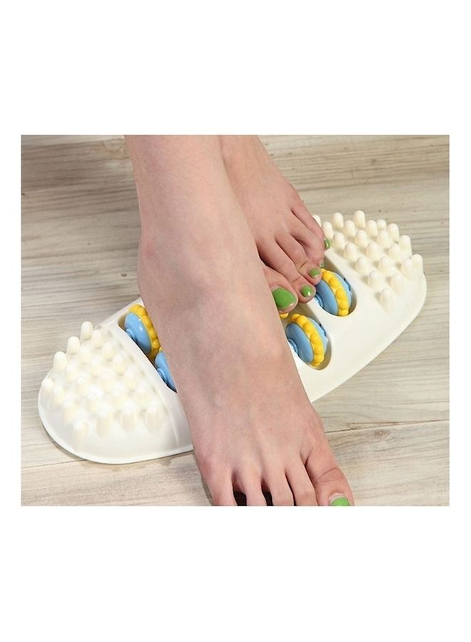 Loquat Foot Massager With 4 Row Rollers Acupoint Relaxation Tool - Image 3