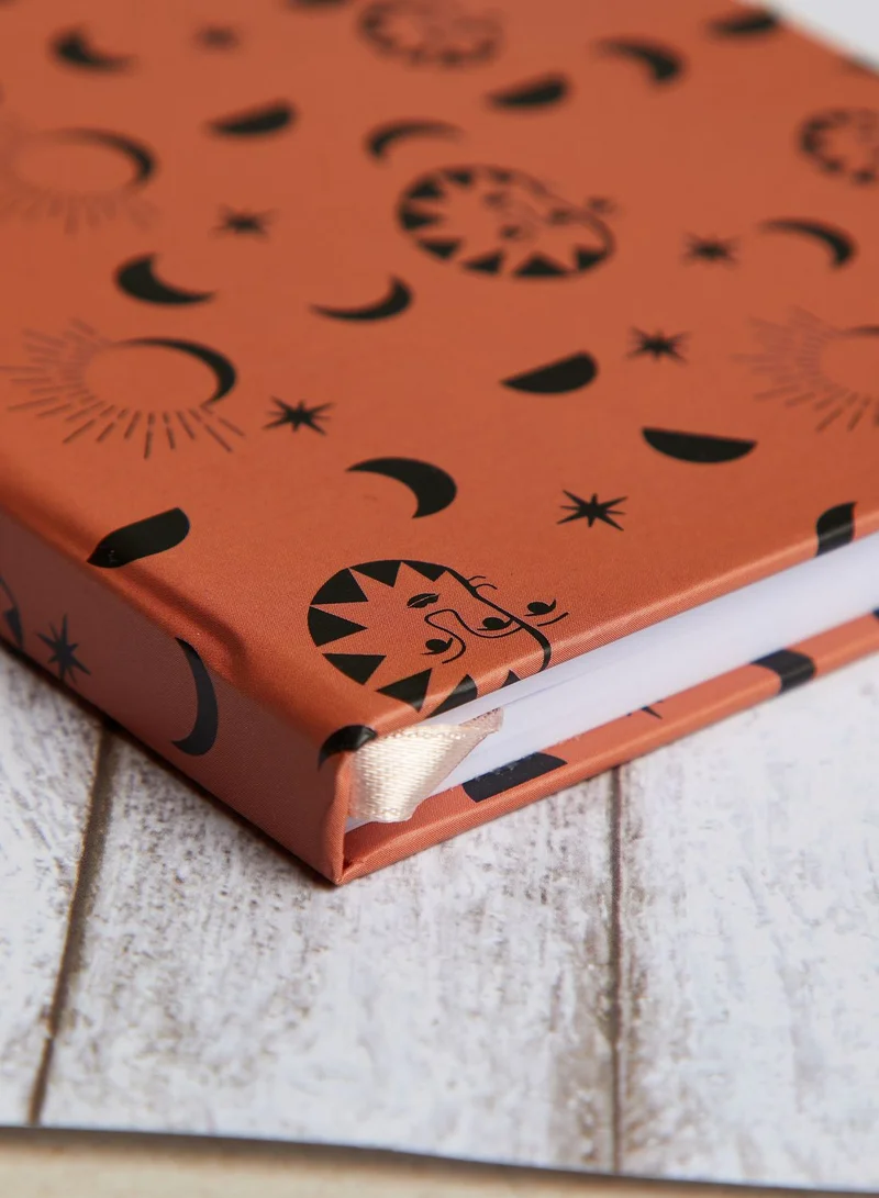 Back to school kit A6 Notebook Pen - Sun & Moon