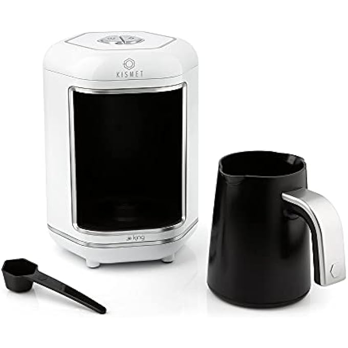 King Turkish Coffee Maker Kismet K 605 White - Image 3