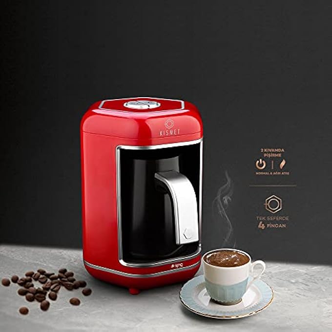 King Turkish Coffee Maker Kismet K 605 White - Image 5