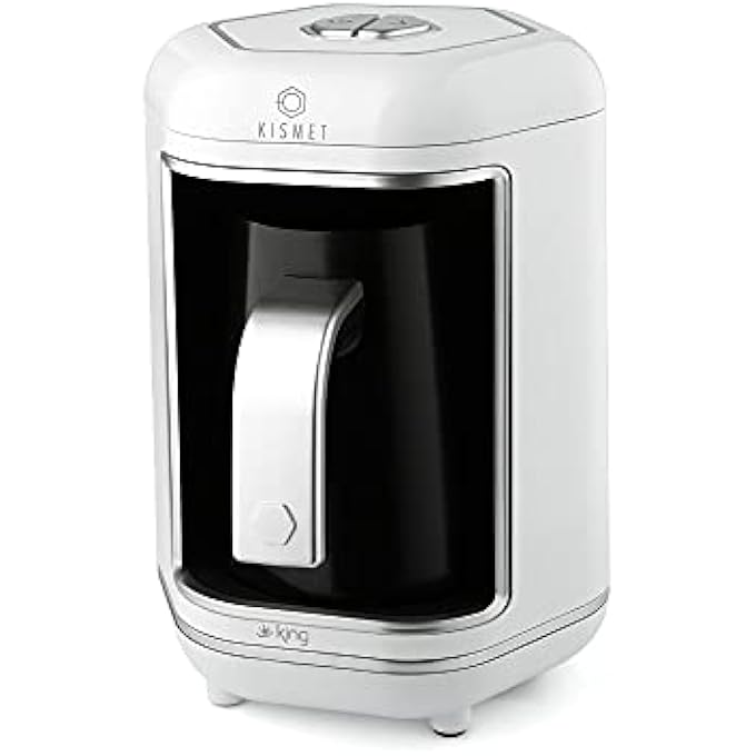 King Turkish Coffee Maker Kismet K 605 White - Image 1