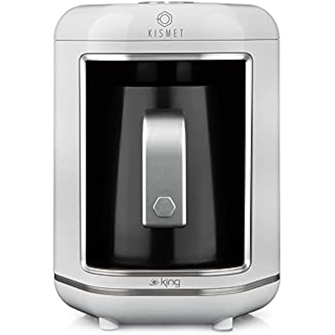 King Turkish Coffee Maker Kismet K 605 White - Image 2
