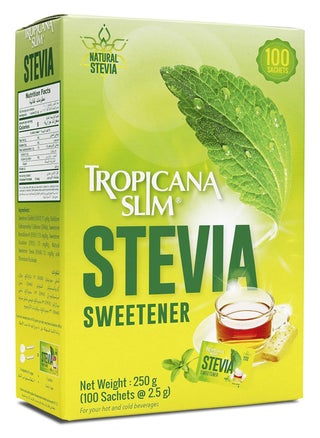 Stevia Sweetener Sachets 100 X 2.5G 250 G - pzsku/ZAE1AFDDA660BAA712AFEZ/45/_/1712193913/32468f53-8655-47c7-8e01-d1538c64facd