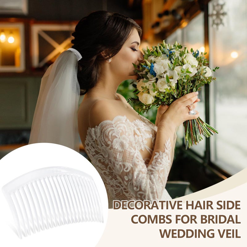 TIPTAP 6PCS 3.15IN Hair Side Comb with 3 Colors, Professional Barber Comb for Styling and Grooming, French Combs for Wedding, Dating and More - Image 4