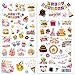 LINAYE 24 Sheets Happy Birthday Stickers 730 Counts Small Large Sizes Perfect for Birthday Party Decorations Gifts - Image 3