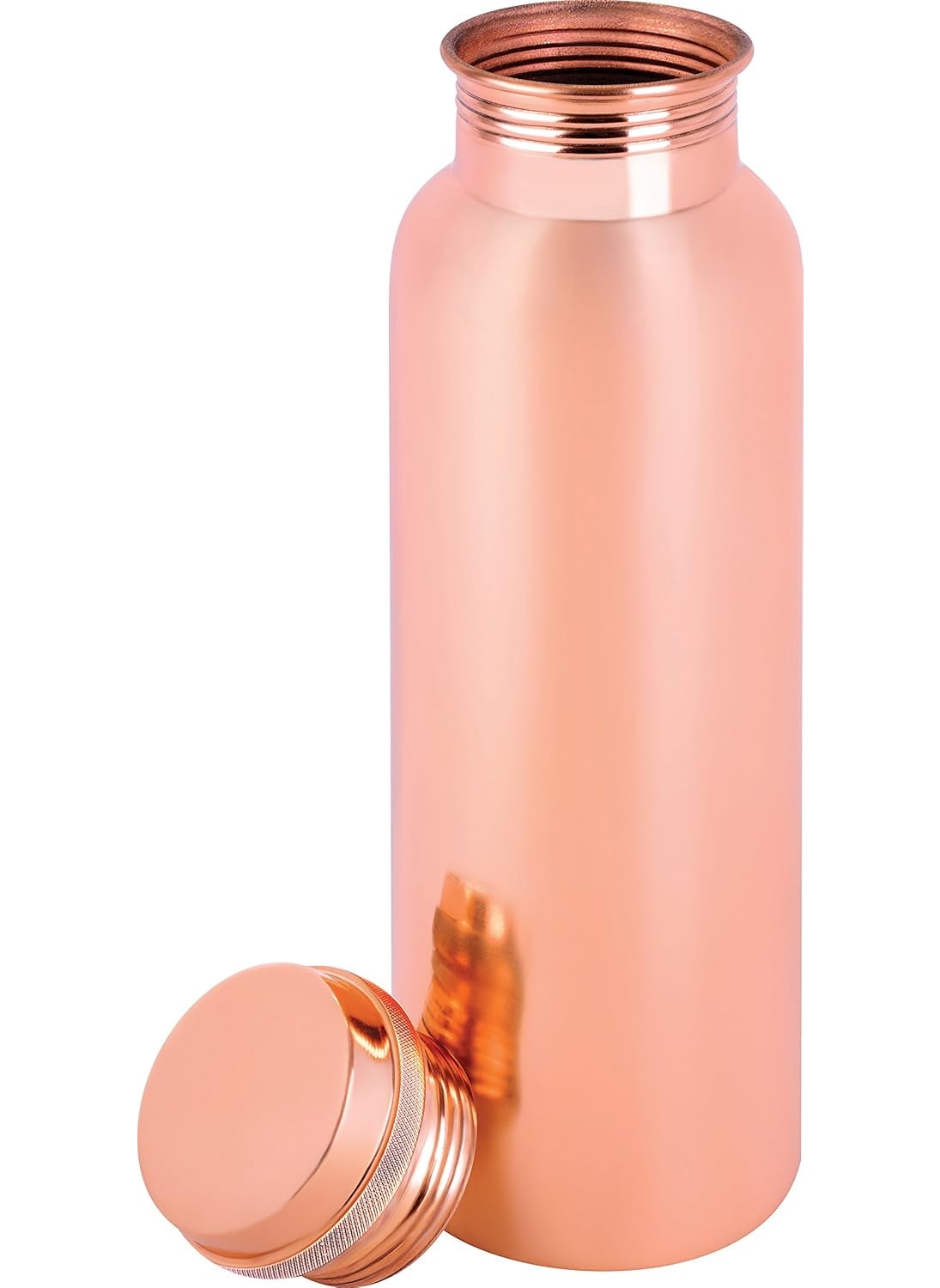 smart serve Smartserve Ideal Copper Water Bottle Leak proof 1L Set of 1  - Image 1