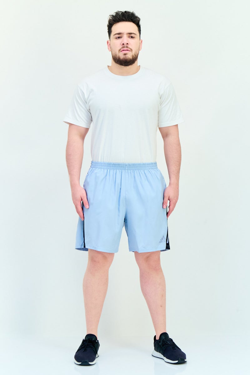 Adidas Men Sportswear Fit 7 Inseam Running Shorts, Ash Blue - Image 4