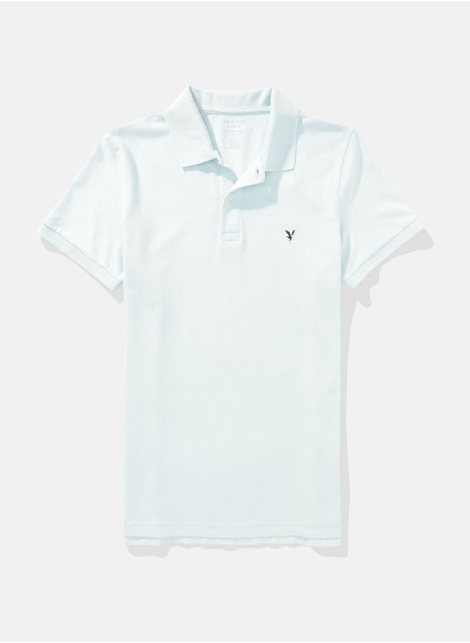 American Eagle - AE Slim Flex Polo Shirt - Image 1