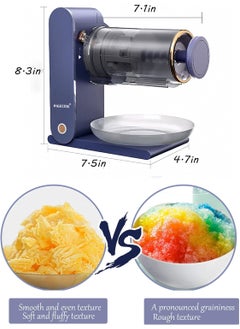 ISTARA Istara Ice Crusher Machine Electric Snow Cone Maker High Speed Motor ICEE Slushy Maker for Ice Cream Smoothie Peanut for Home Outdoor and Commercial Use  - Image 3