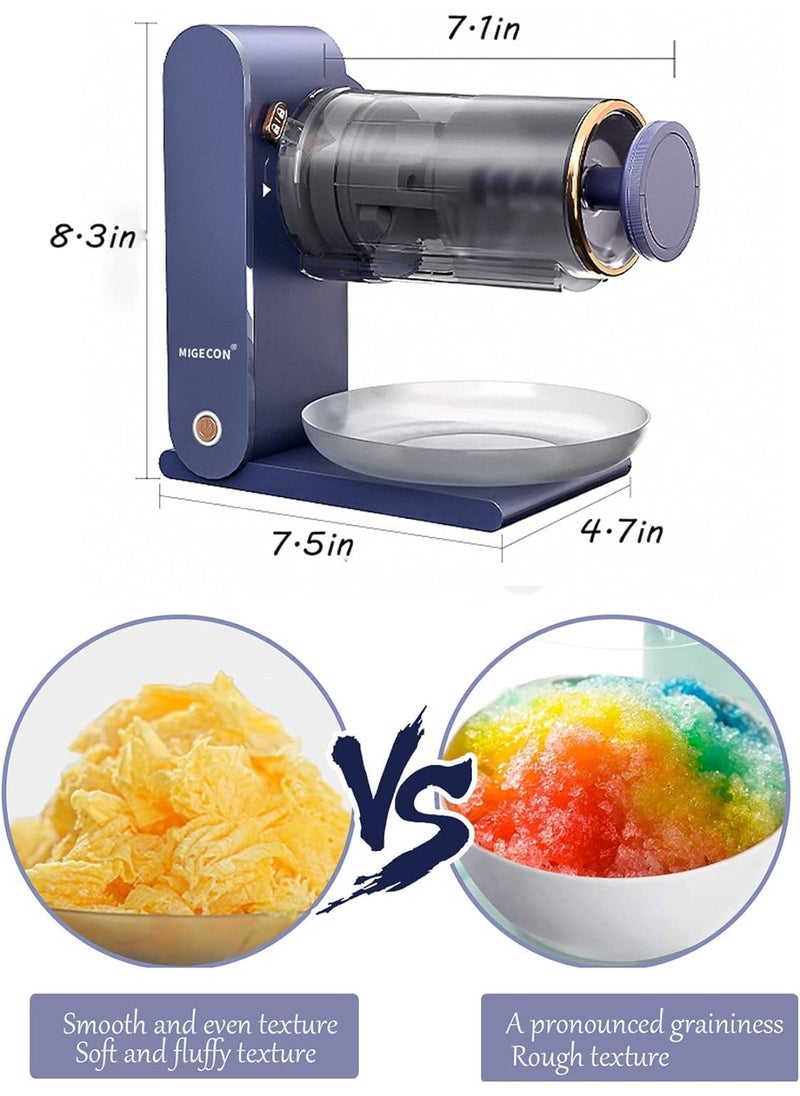 ISTARA - Istara Ice Crusher Machine Electric Snow Cone Maker High Speed Motor ICEE Slushy Maker for Ice Cream Smoothie Peanut for Home Outdoor and Commercial Use - Image 1