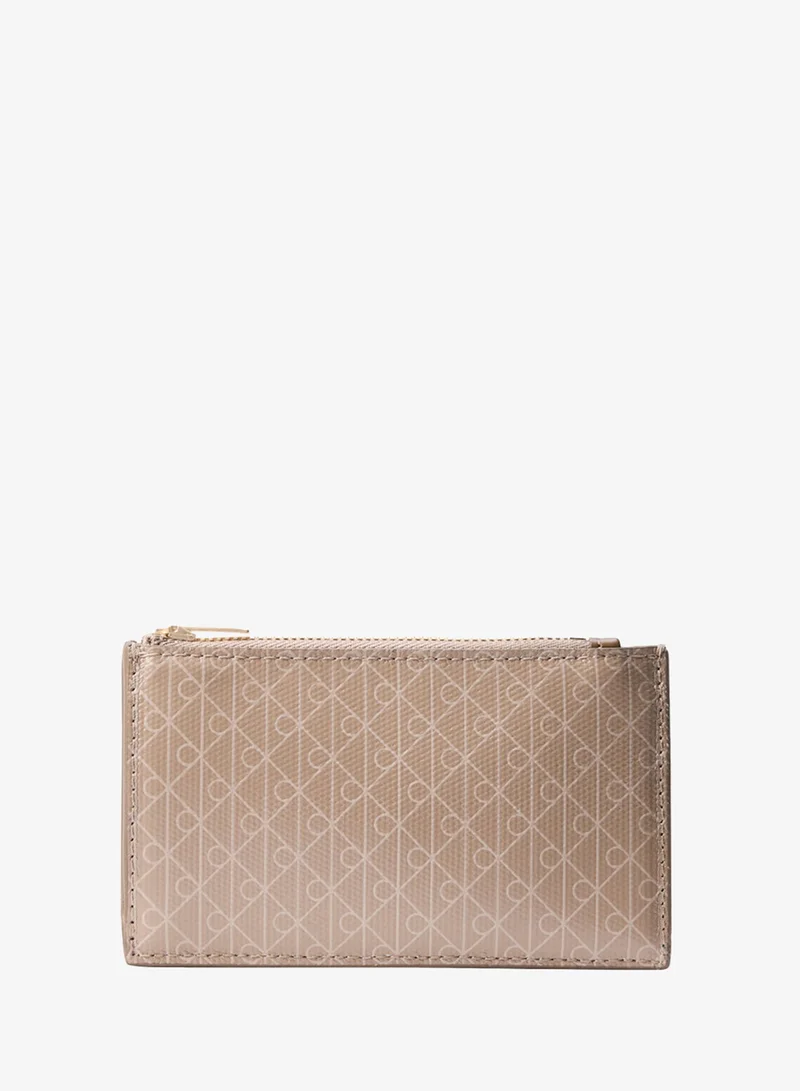 CALVIN KLEIN Emblem Top Zip Cardcase