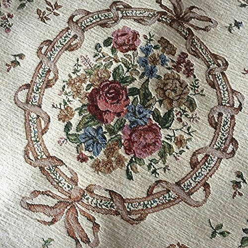 Ukeler Royal Collection New Traditional Oriental Round Rug Home Decor Collection Floral Round Rugs Carpet for Bedroom,4'x4' - Image 4