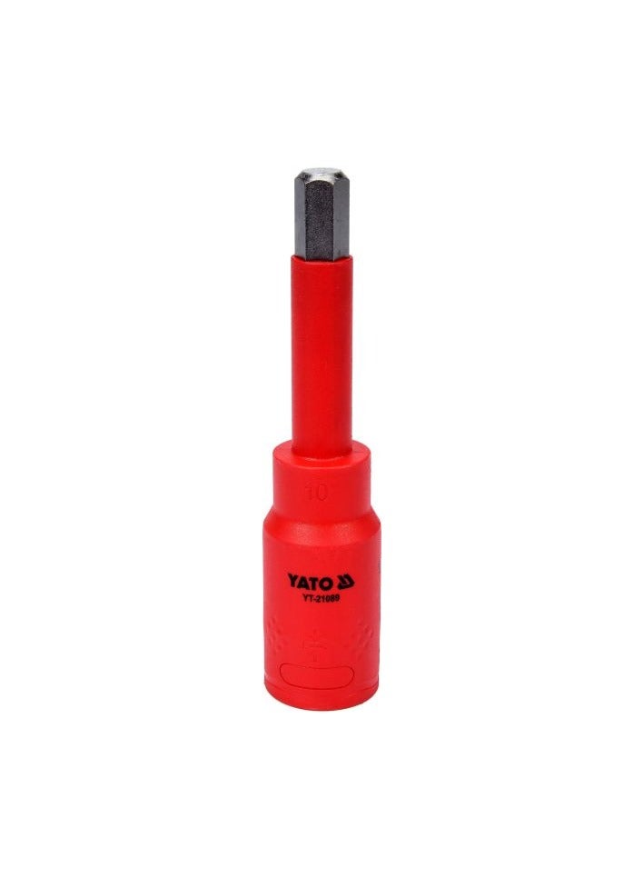 Yato YATO Insulated Hexagon Socket 1/2" 10mm