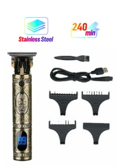 BORUIBST Professional Rechargeable Hair Clippers Kit & Electric Shaving Machine – Adjustable Blade Beard Grooming Set for Salon-Quality Home and Travel Use  - Image 1
