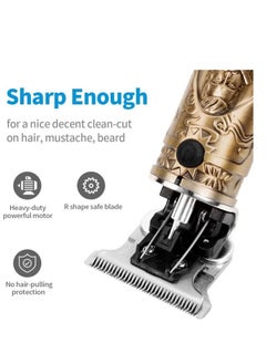 BORUIBST Professional Rechargeable Hair Clippers Kit & Electric Shaving Machine – Adjustable Blade Beard Grooming Set for Salon-Quality Home and Travel Use  - Image 5