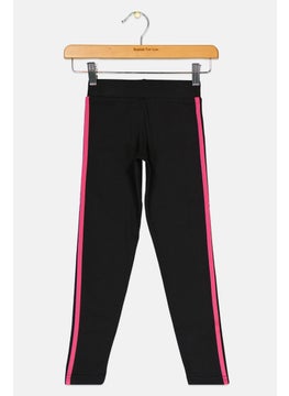 Adidas Kids Girl Tight Fit Training Leggings, Black  - Image 2