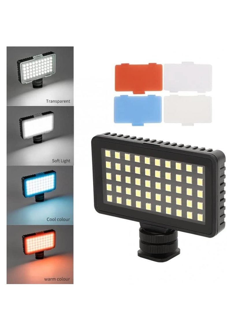 TELESIN TELESIN photo studio GP-VSS-001 Vlog Cage Extension Frame LED Light Mini Microphone Vlog Kit for Gopro 7/6/5 Sports Cam DSLR Vlog Accessories Kit for GoPro 7/6/5 Black  - Image 5