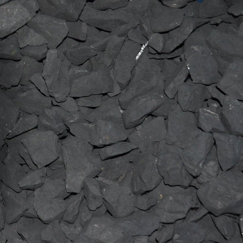 HQRP Shungite Raw Karelian Stones Rough Minerals Watering Stone Natural Crystal Mineral Specimens - 5PCS - Image 4