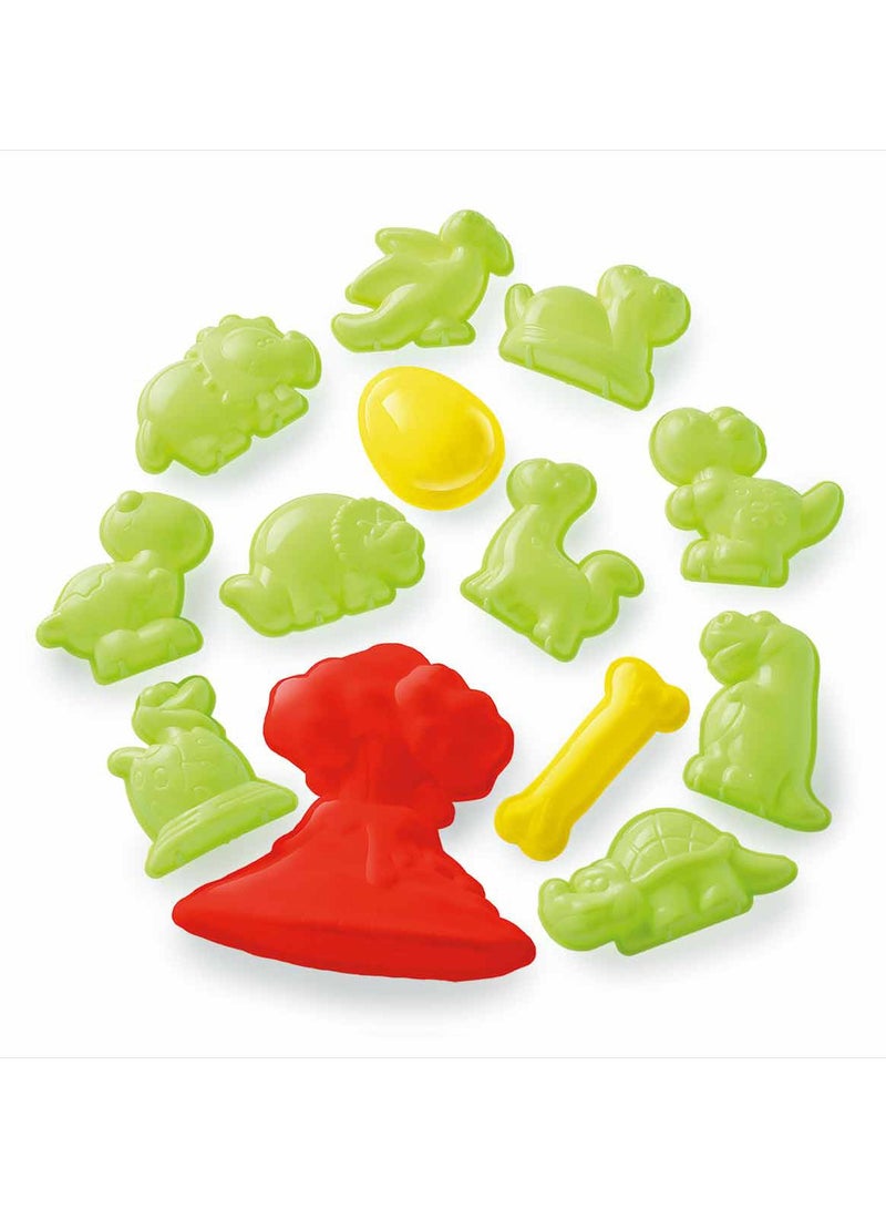 Addo Sandsational Jurassic Classic 600g | Dinosaur | Sand Creation | Super-soft Sand | Modelling Sand |  Creative Fun Ideas | Develops Sensory Skills | Entertaining Toy | Stress Relief Toys for Kids - Image 3