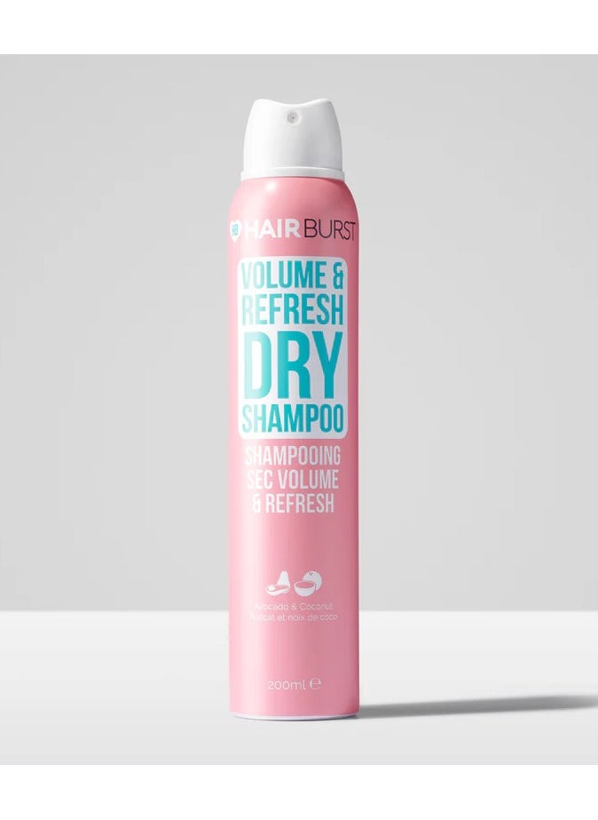 HAIR BURST Volume & Refresh Dry Shampoo — No White Residue, Revitalising Hair with Added Texture & Root Lift, Absorbs Excess Oils, Enriched with Hydrolysing Wheat Protein & Panthenol  - Image 1