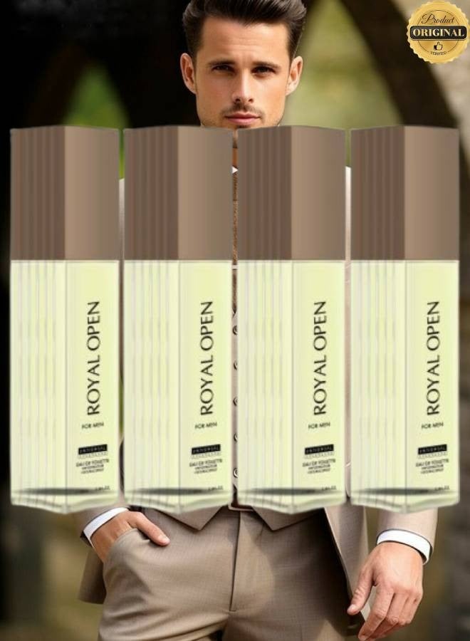 يو إف 4 قطع عطر رويال اوبن للرجال 100 مل - Image 1
