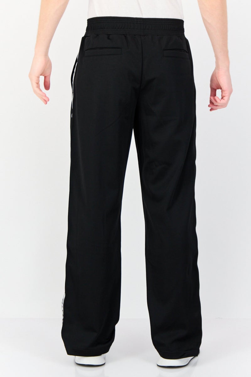 Fifty Made Men Sportswear Fit Long Inseam Training Track Pants, Black  - Image 2