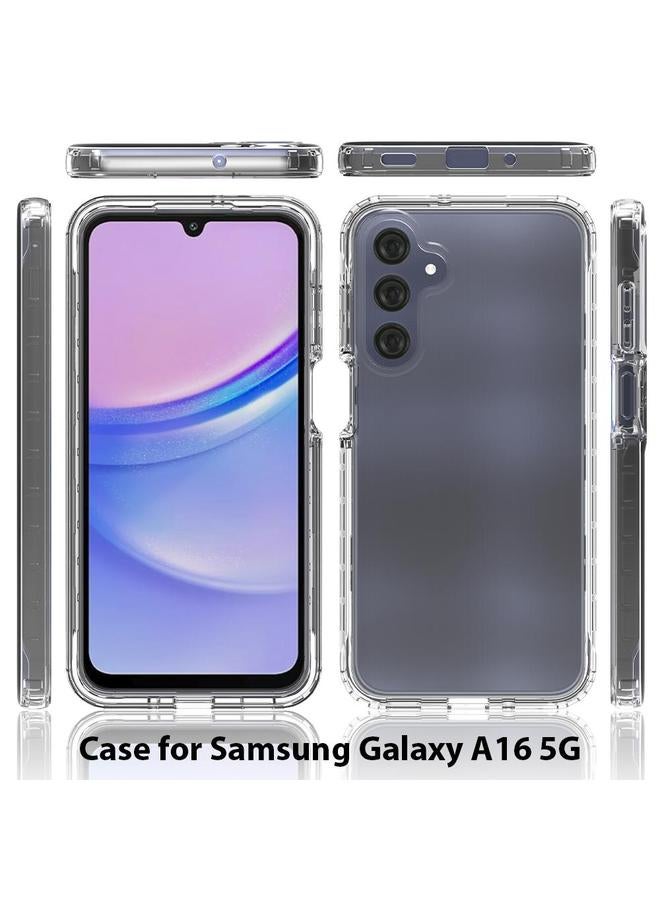 اس-توب جراب لهاتف Samsung Galaxy A16 5G مقاوم للصدمات شفاف متدرج مصنوع من مادة البولي يوريثين الحراري + جراب هاتف من مادة البولي يوريثين الحراري - Image 2