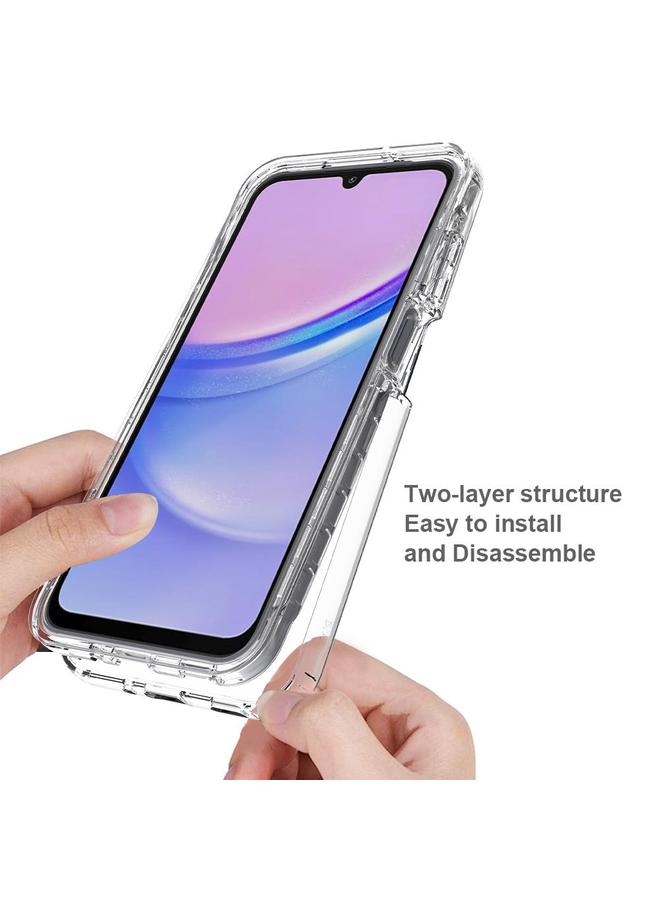 اس-توب جراب لهاتف Samsung Galaxy A16 5G مقاوم للصدمات شفاف متدرج مصنوع من مادة البولي يوريثين الحراري + جراب هاتف من مادة البولي يوريثين الحراري - Image 3