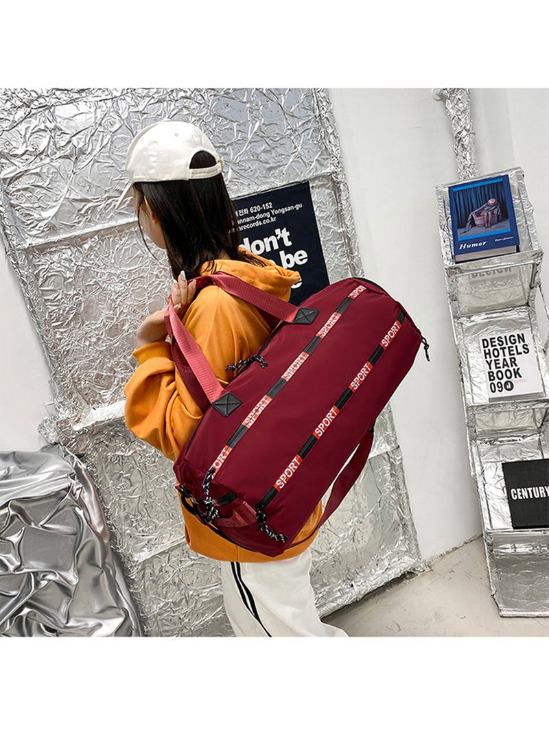 MissTiara - Sports Gym Bag Travel Bags with Dry Wet Pocket and Shoe Compartment - Image 1
