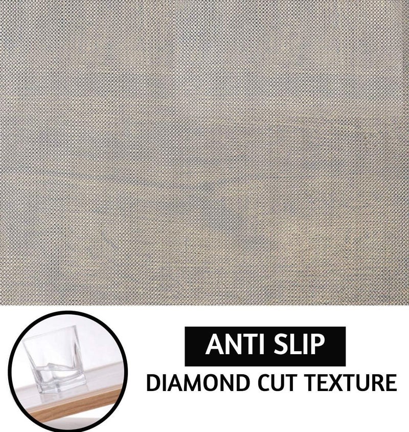 Bulfyss Multipurpose 60cm x 5m Super Strong EVA Anti-Slip Bathroom Kitchen Cabinet Placemats Shelf Mat Liner Sheets Roll, Fridge Mat, Table Mat (60cm X 5 Meters Roll, Transparent White) - Image 4